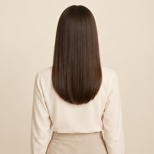 Referencia visual de largo de cabello