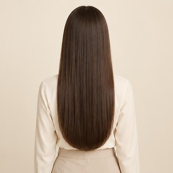 Referencia visual de largo de cabello